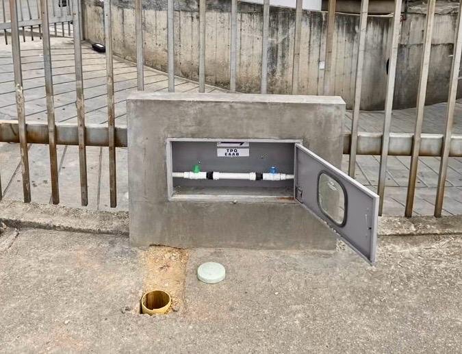 Gabinete de medición para conexión temporal de obra (TPO)