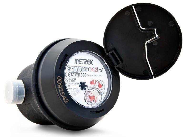 Medidor de agua Metrex R-315 de ½ pulgada